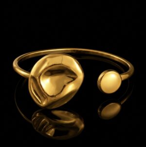 Ibiza Waterproof Bracelet 18K Gold & Stainless Steel